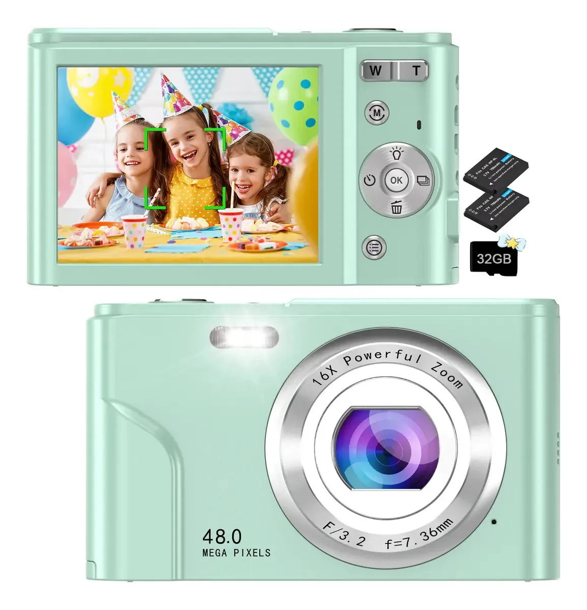 Sevenat 311-PE compacta cor verde