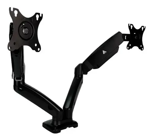 Braço duplo para monitores Gamer Game Factor Mag600, cor preta