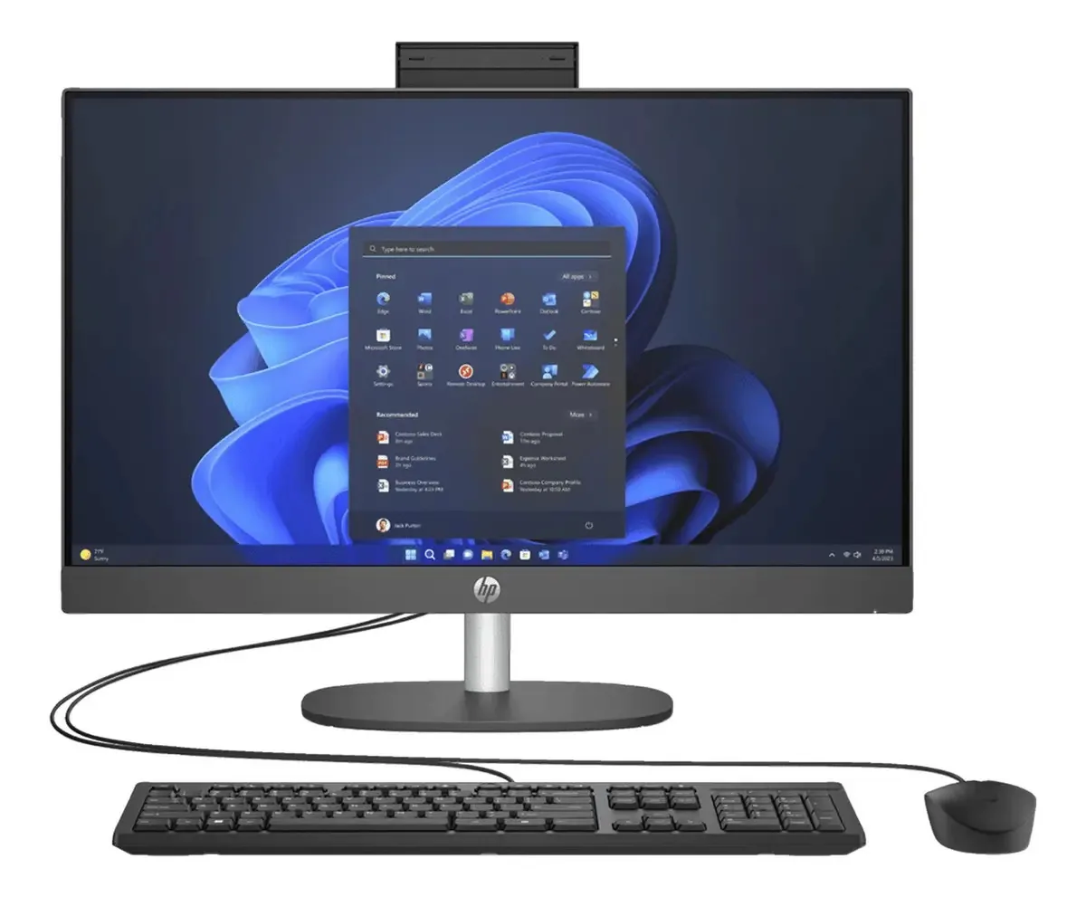 Computador All In One HP Proone 245 Ryzen 3 7320u 8gb 512gb 23.8 + Antivírus