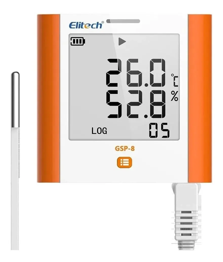 Datalogger Temperatura E Umidade Alta Precisão 0,3ºc