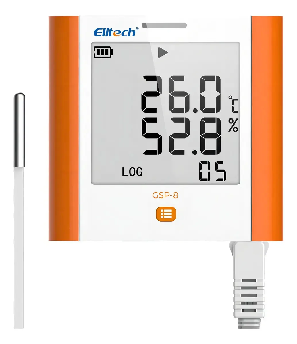 Gsp-8 Datalogger Temperatura E Umidade 100 Mil Leituras