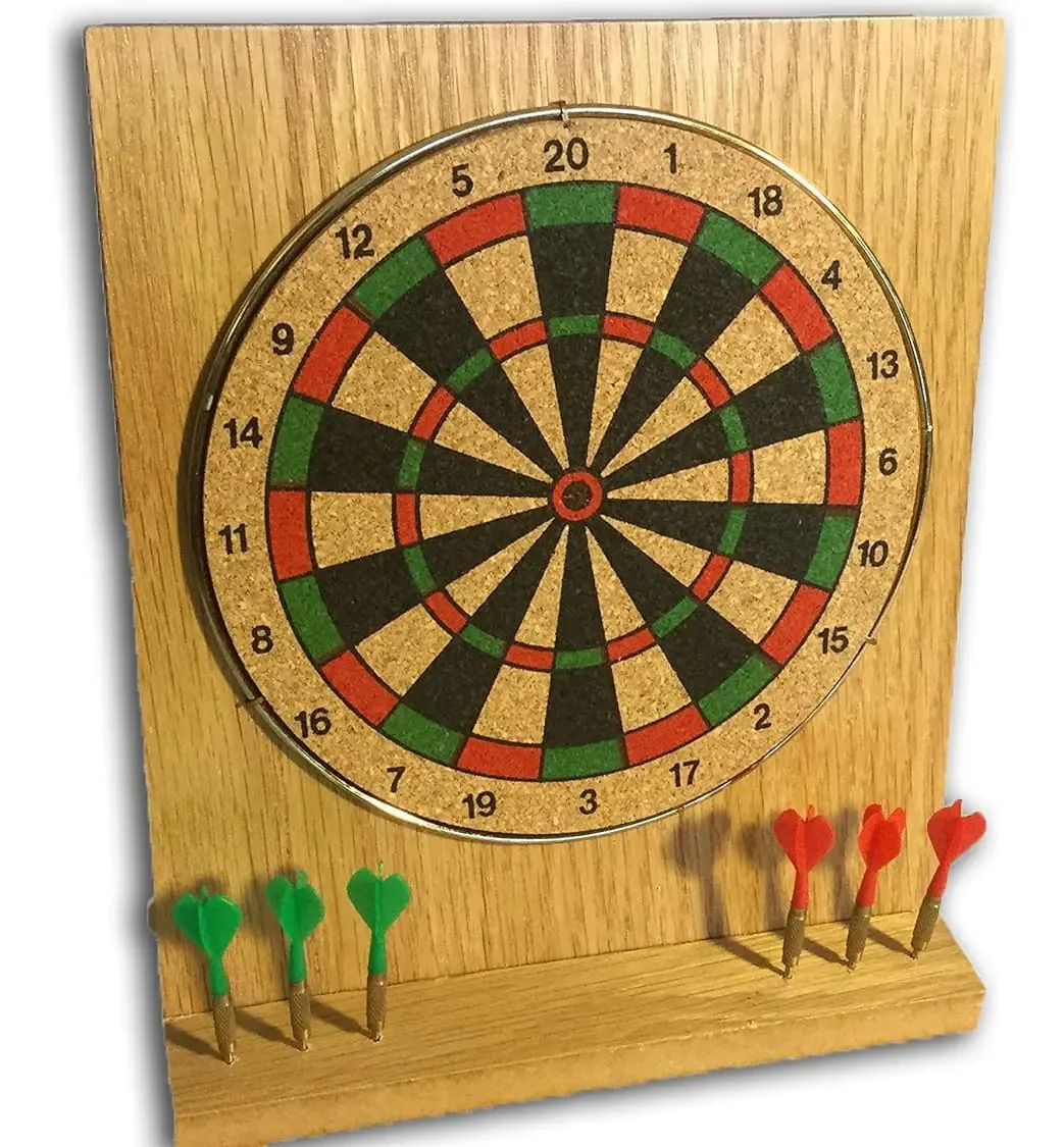 Jogo de dardos de mesa executivo Chh de 6 polegadas