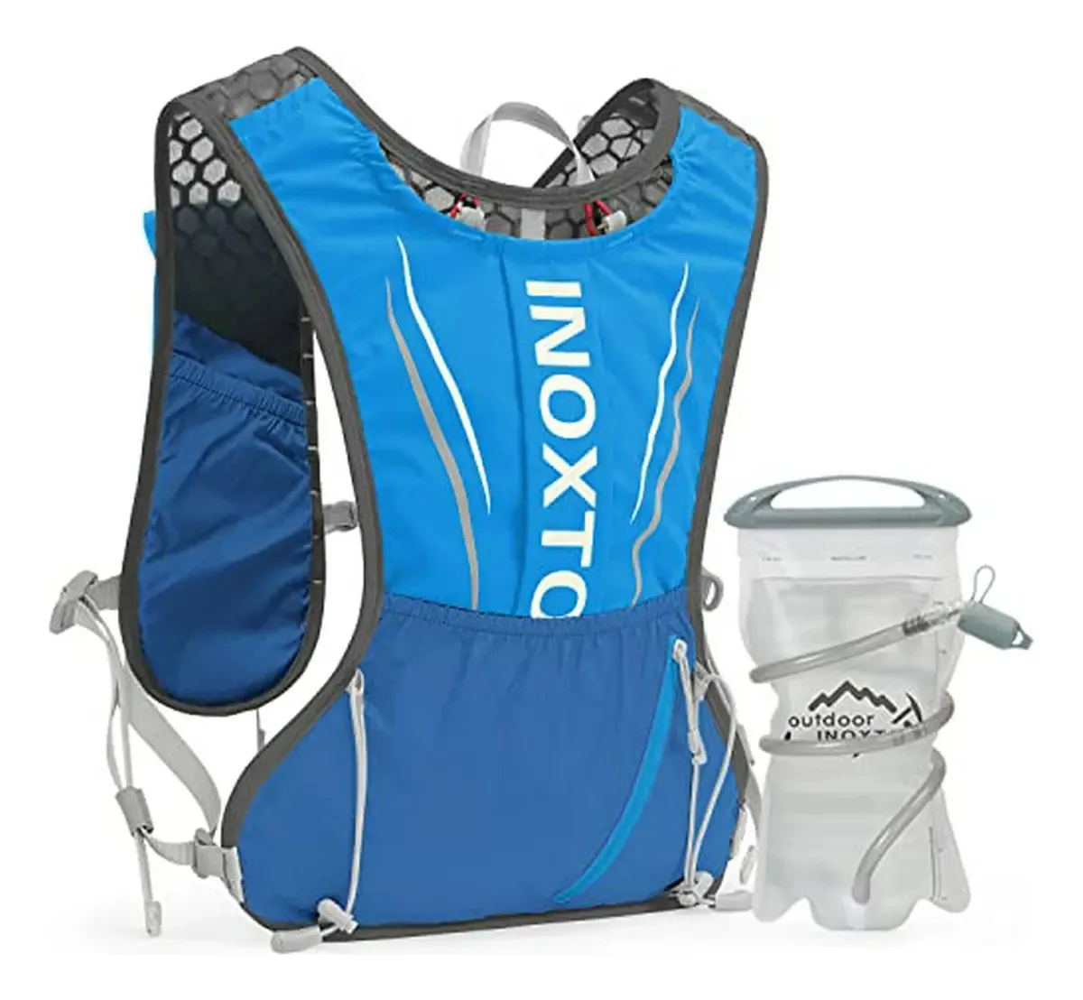Bolsa de hidratação Ix Inoxto 579 cor: amarelo, azul, preto, laranja