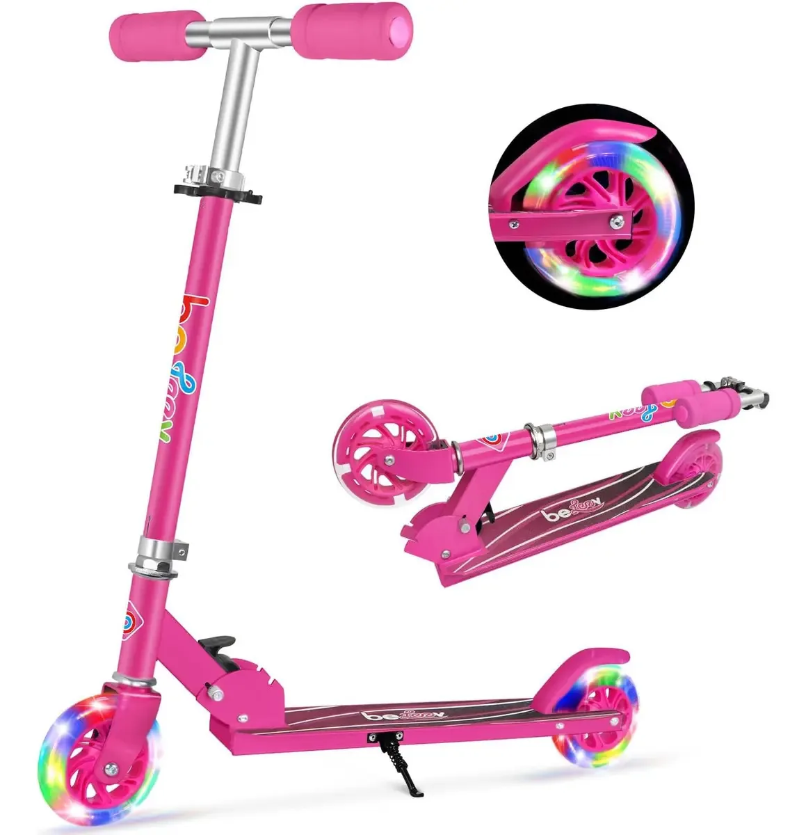 Patinetes Infantis Beleev V1 Para Meninas, Patinete Dobráve