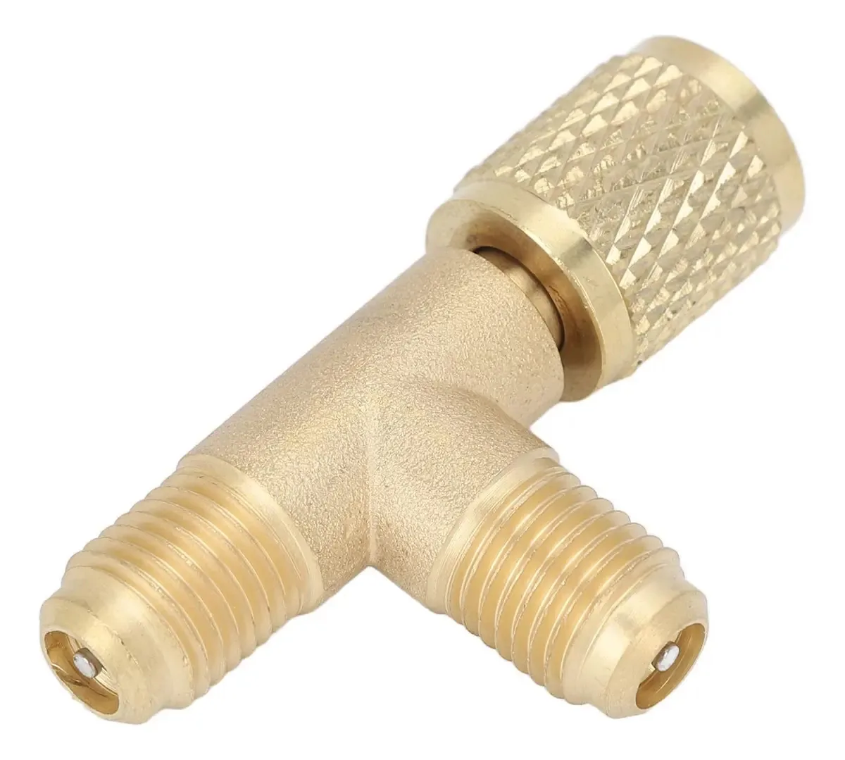 Conector Em T Adaptador Havc Núcleo De Válvula Latão R22 R13