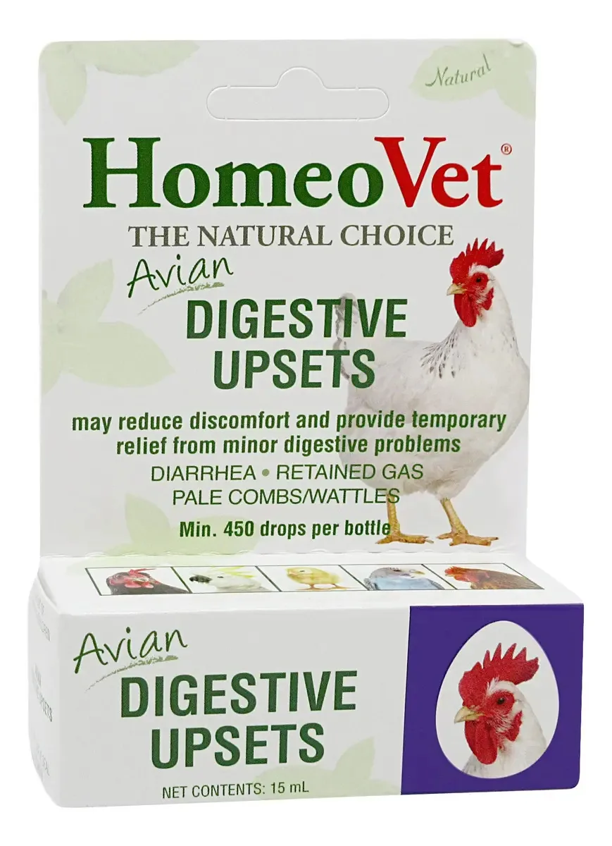Homeopet Distúrbios digestivos aviários, suporte digestivo e saúde