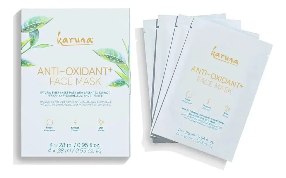 Karuna Skin Antioxidant+máscaras Faciais Para Pele E