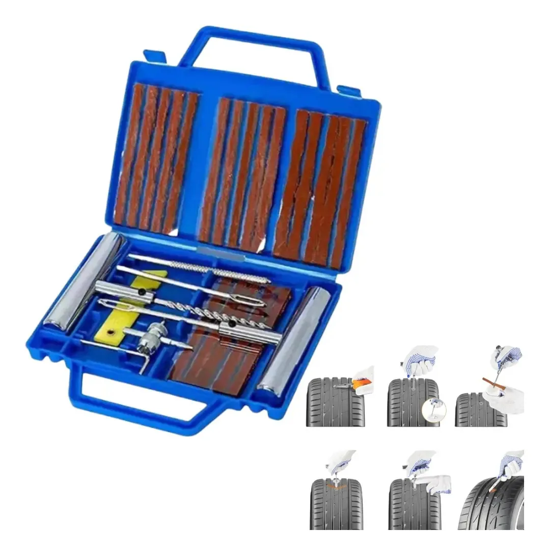 Kit Fomenshop® para remendar pneus para pneus de motocicletas e automóveis