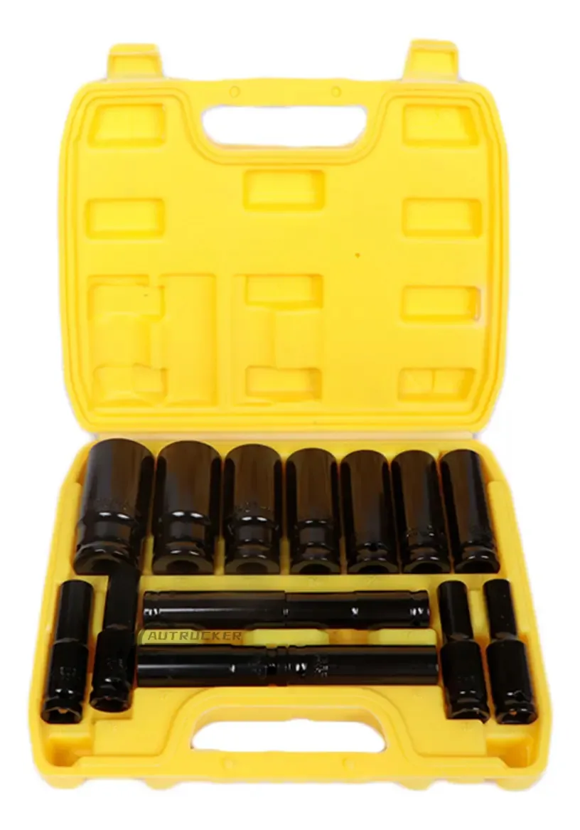Jogo de Ferramentas Chave de Soquete Kit de Mecânicos 15pçs