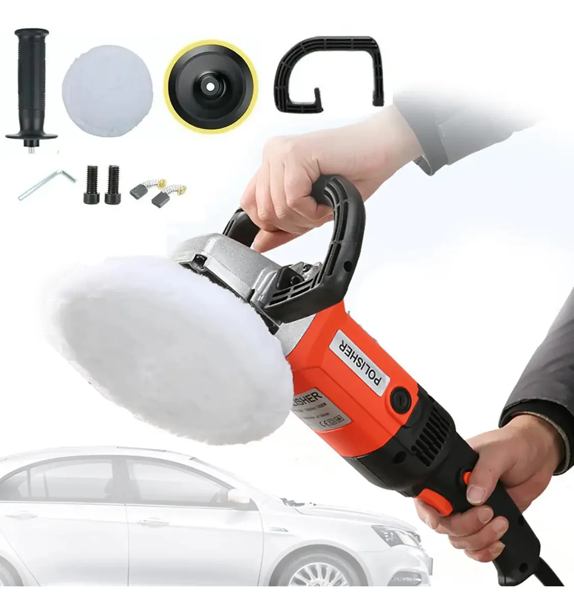 Polidor para carros Polidor polido para motocicletas 1400w 3000rmp