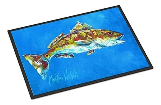 Tesouros das Carolinas: peixe vermelho, peixe, frutos do mar, duas pelúcias