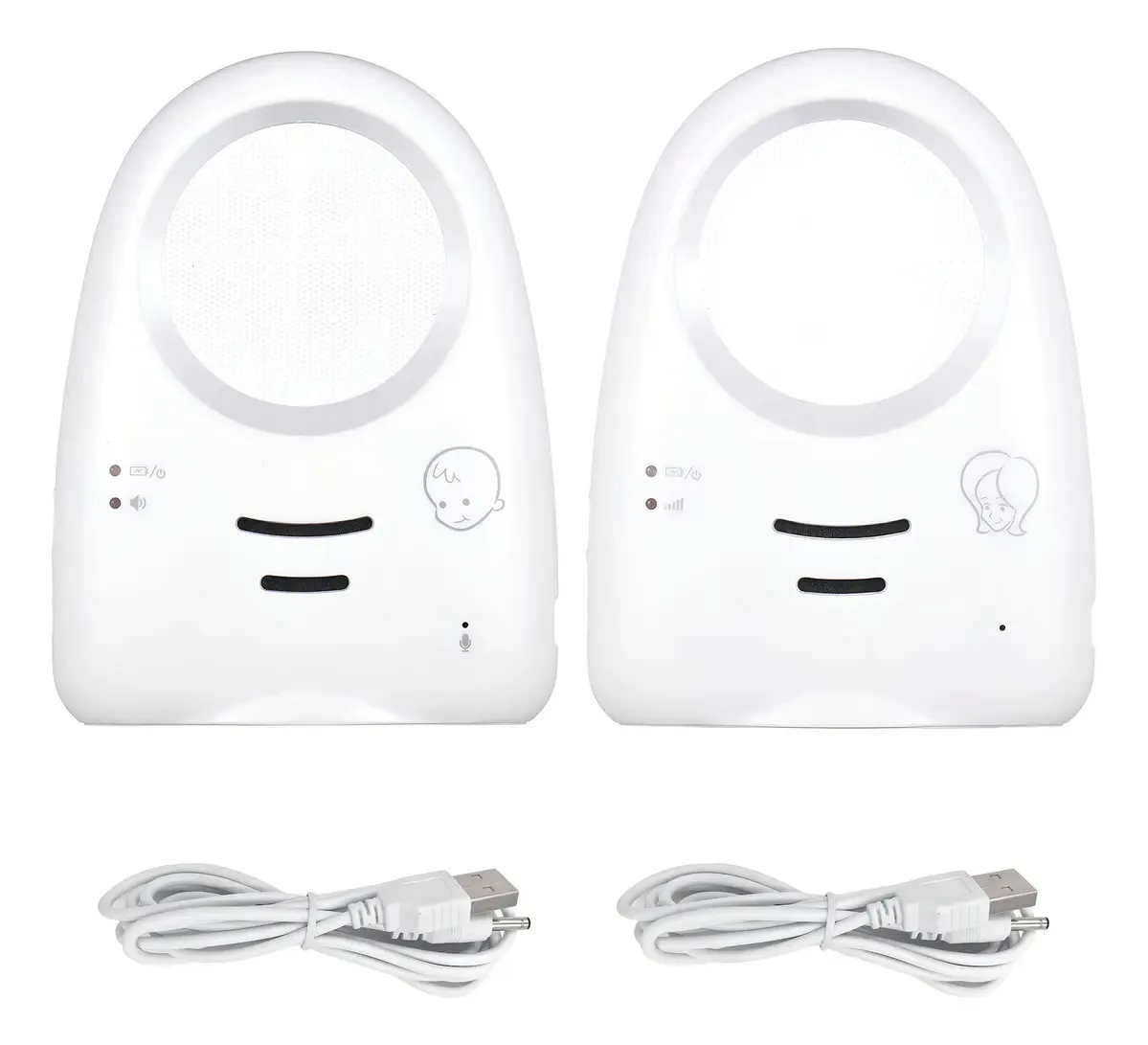 2.4 Monitor portátil de áudio digital sem fio para bebês