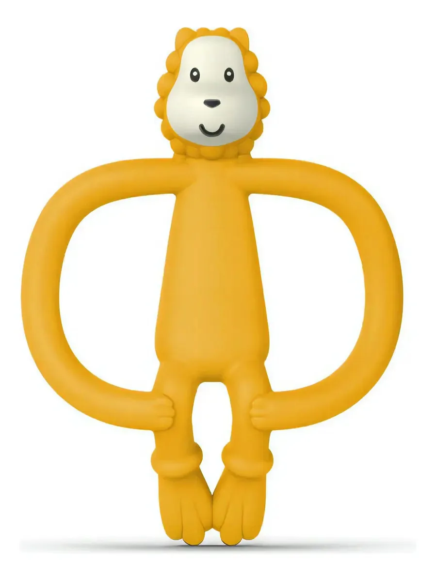 Mordedor de animais Lion Orange Matchstick Monkey
