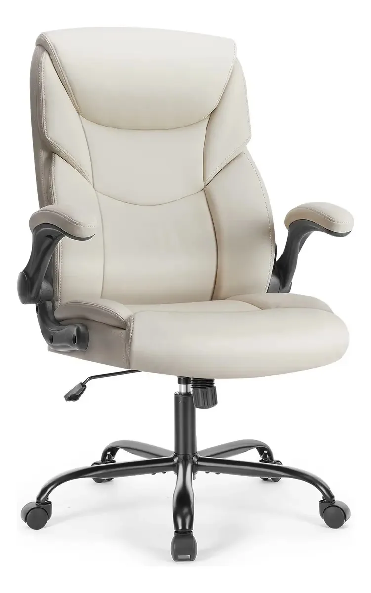 Cadeira de mesa gamer Olixis C-2892-WT marfim