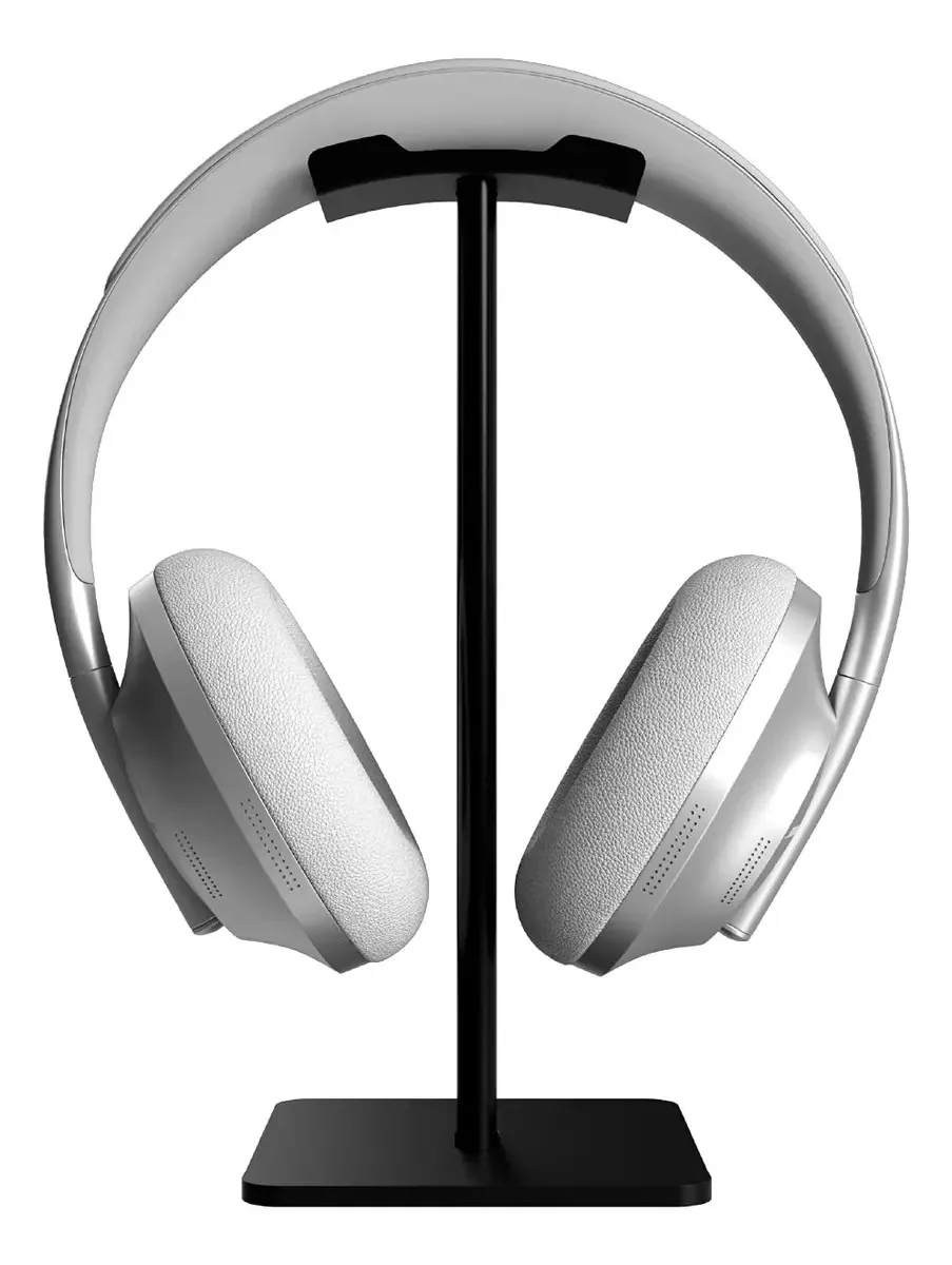 Suporte para fones de ouvido Talk Works, organizador de fones de ouvido de mesa e economia de espaço na mesa para casa, escritório e sala de jogos, design elegante, fácil de montar e basear