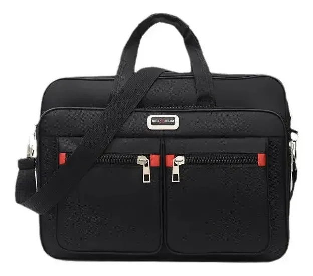 Bolsa de laptop multicamada de tecido Oxford impermeável