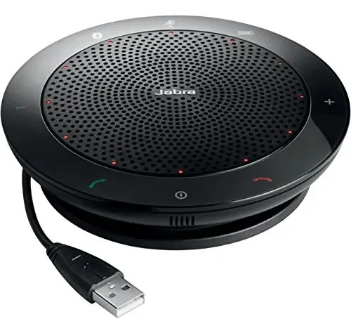Jabra 7510 409 Speak 510 + Uc Usb Voip Computador Mãos Livres Sem Fio Bluetooth