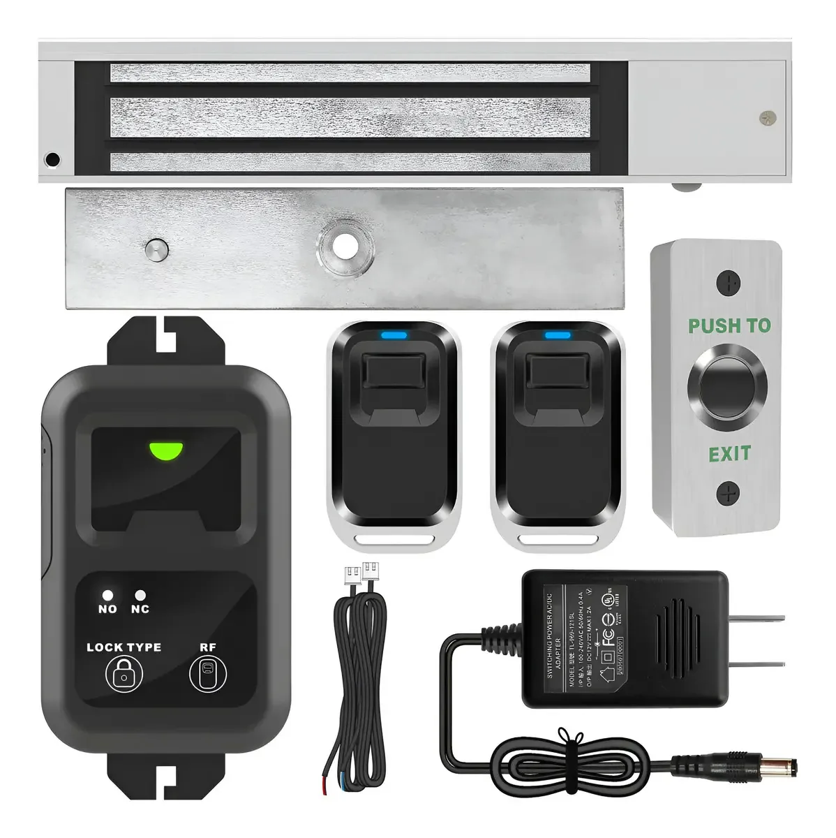 Controle de acesso magnético elétrico Uhpcote com controle Re