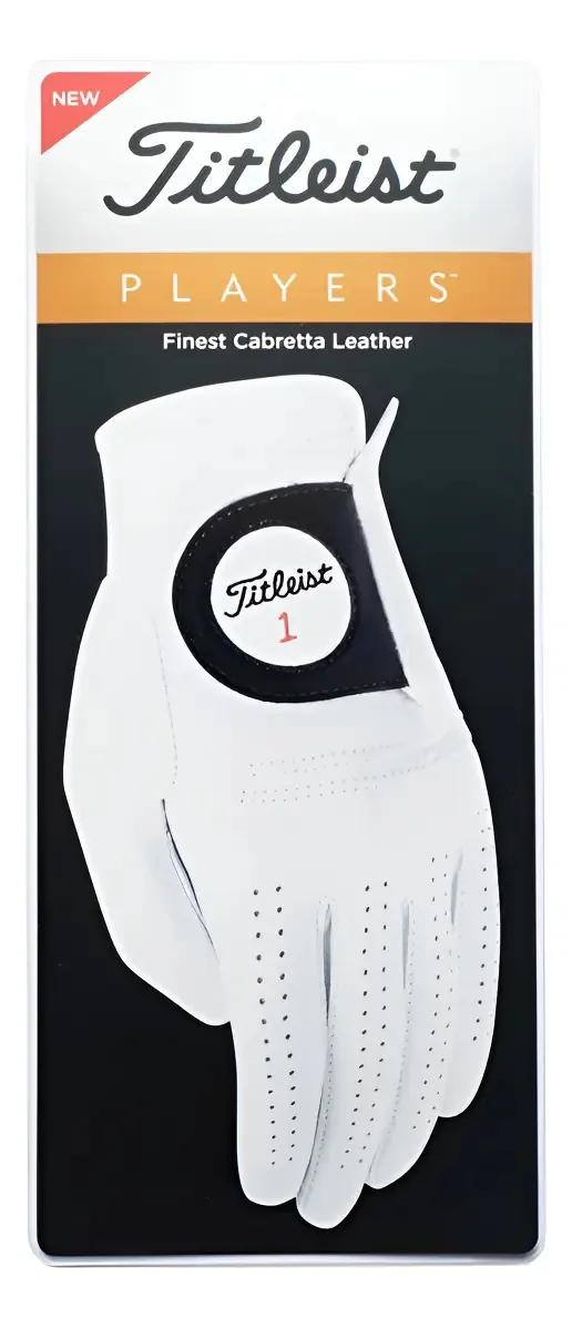 Luva de golfe Titleist Players Pearl tamanho L