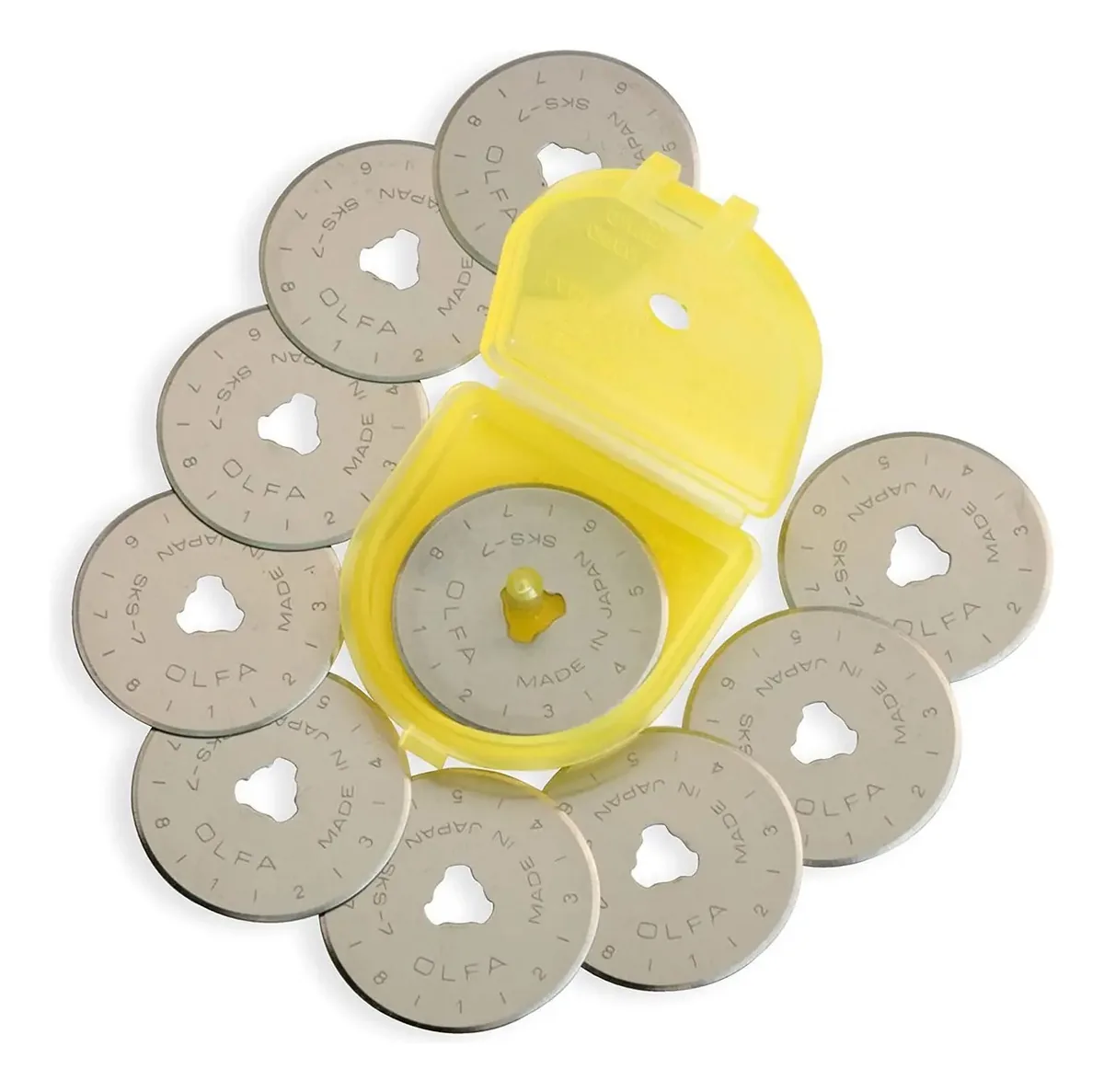 Substituição da lâmina giratória Olfa de 28 mm. 10 P