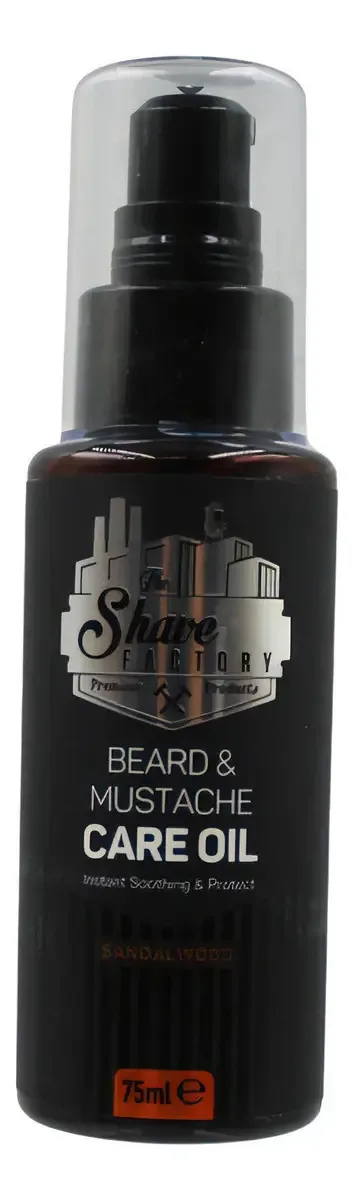 Óleo Para Barba E Bigode Sândalo 75ml. Shave Factory