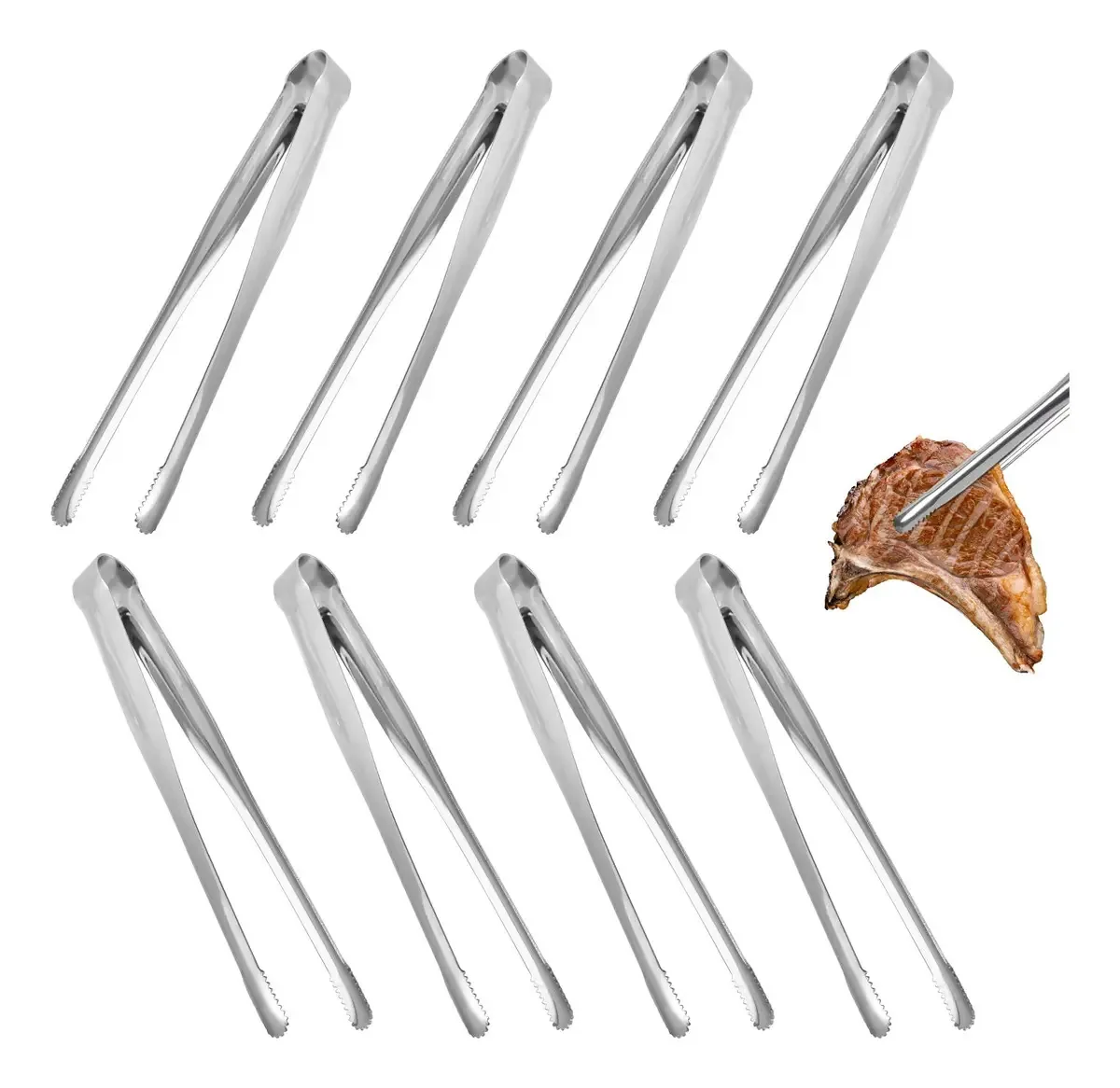 Pinças de servir, pinças de cozinha, pinças de buffet, pinças