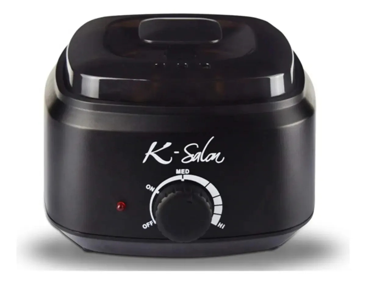 Aquecedor de cera profissional para depilação Kingsteam K-Salon 500g, cor preta