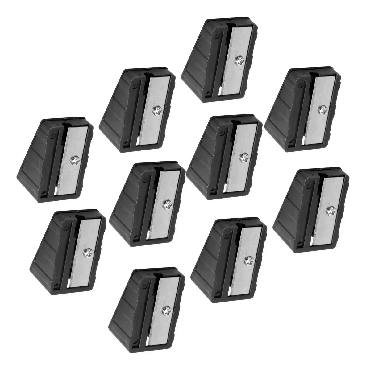 Tgoon Apontador para Tacos, 2 Cores, Apontadores Pequenos para Tacos de Bilhar, 10 Unidades, Profissional para Amantes de Bilhar(preto)
