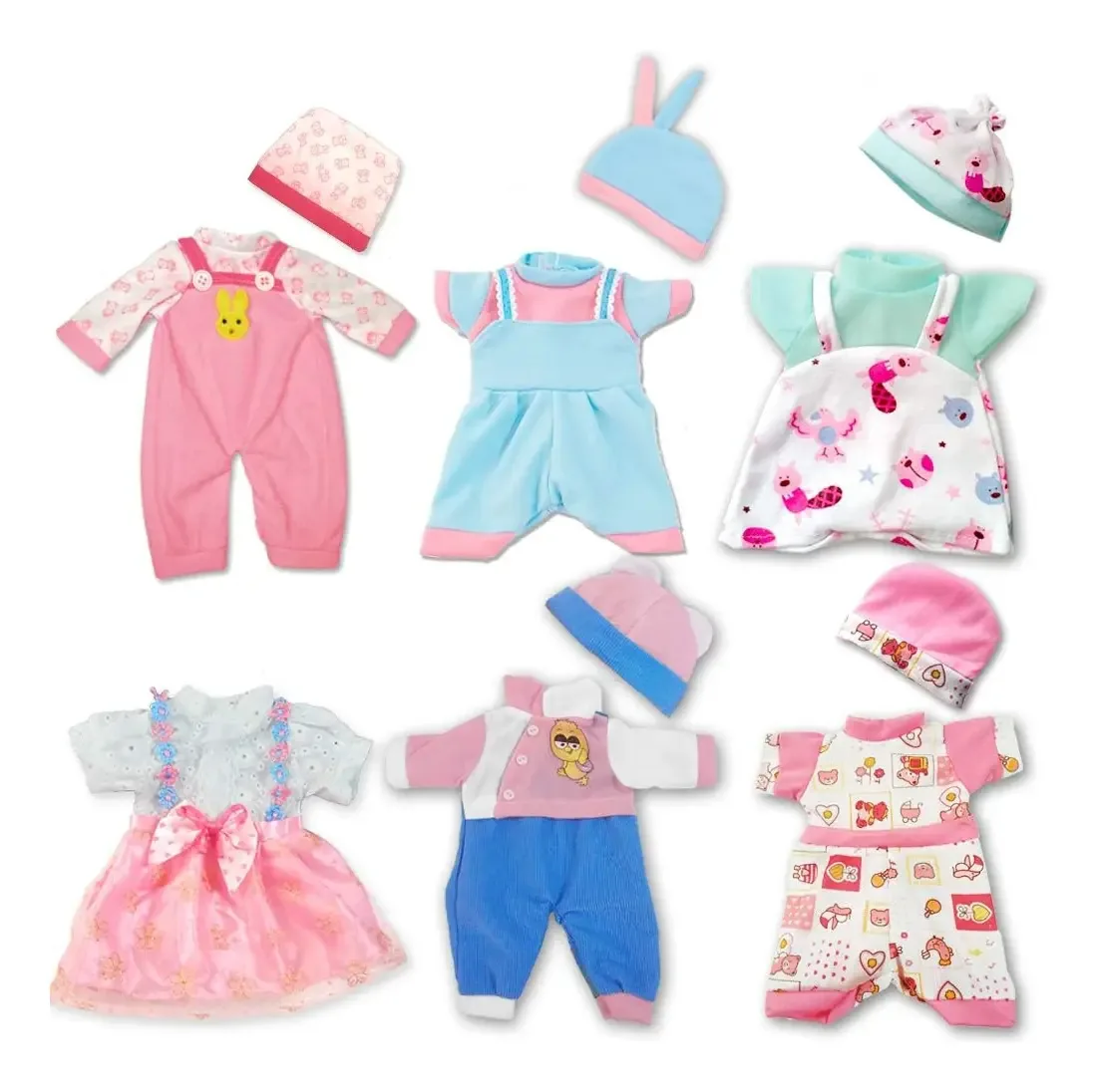 Roupas de boneca de artista, roupas de boneca de 12 polegadas