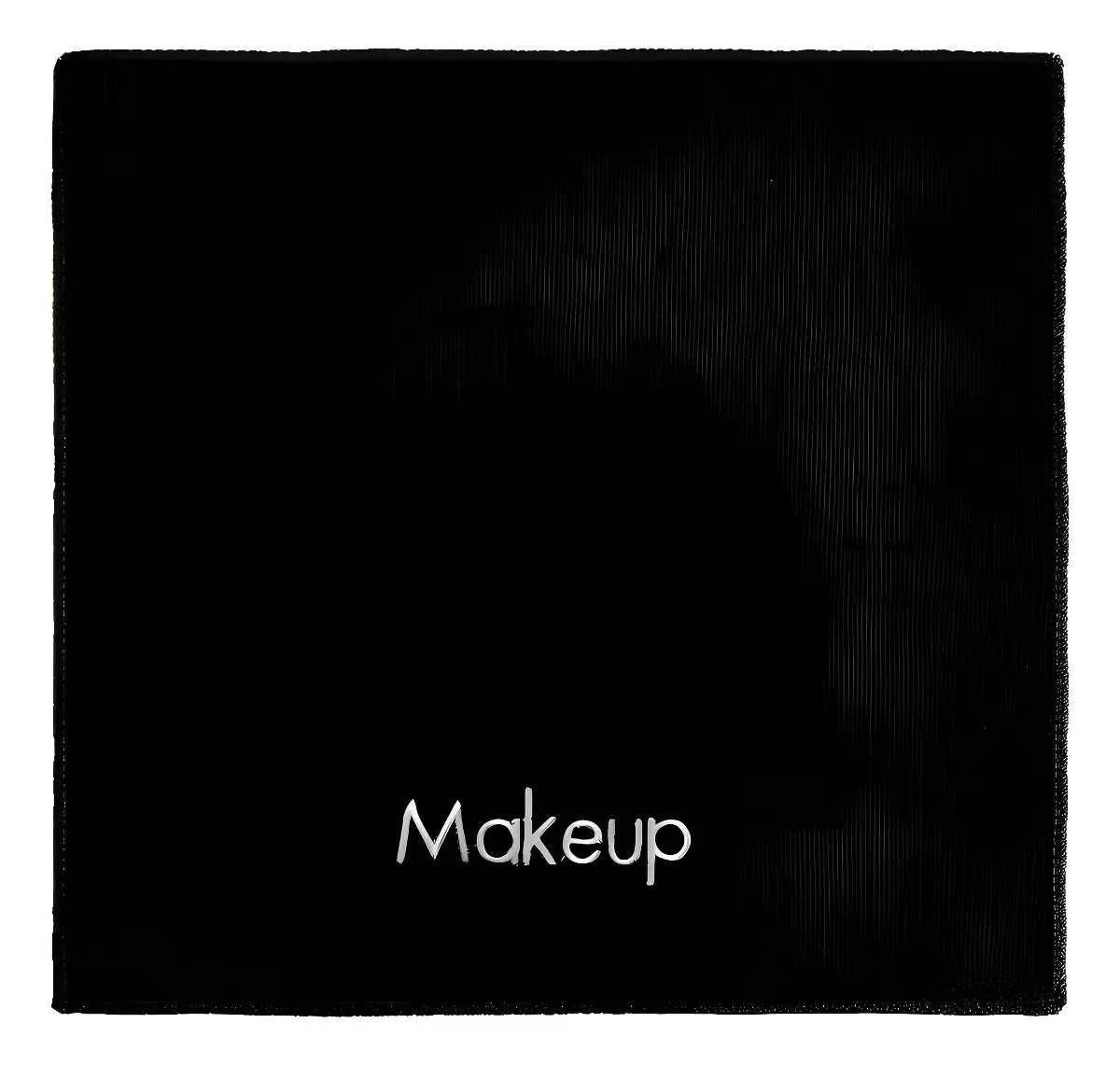 Toalha Maquiagem Makeup Limpeza Facial Macia Preto