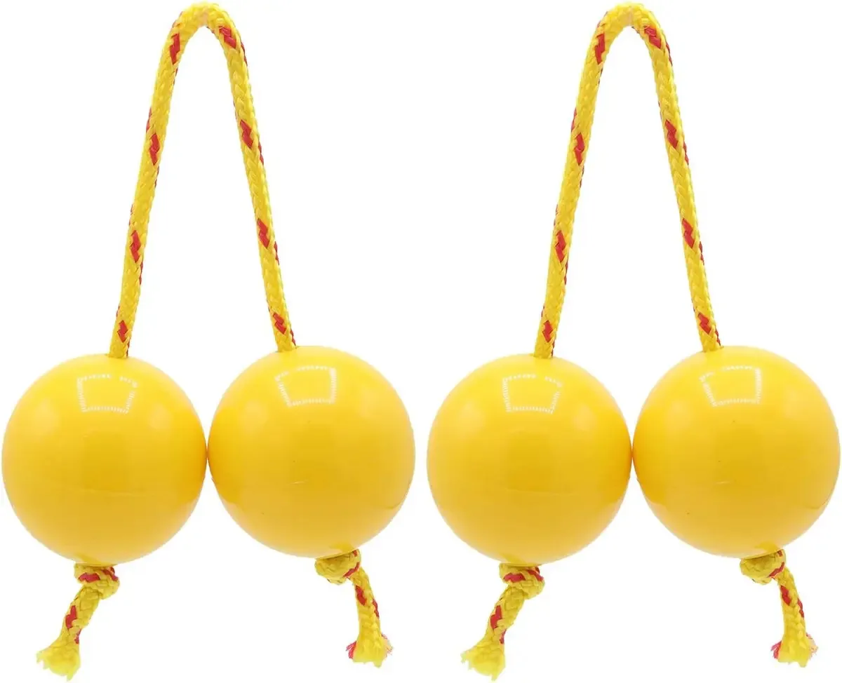 2 Pares De Bola Rítmica Aslatuas, Instrumento Kashaka, Mú