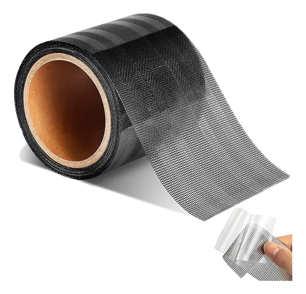 Kit de reparo de mosquiteiro para janelas e portas Neg