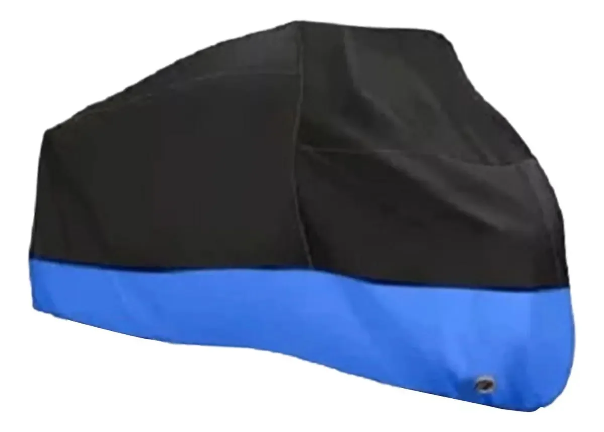 Capa protetora para motocicletas UV/proteção contra chuva Cor azul