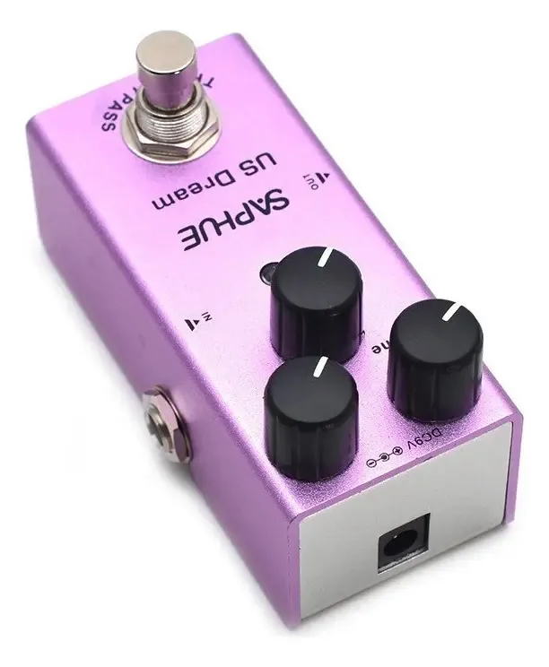 Pedal de guitarra elétrica multifuncional Saphue