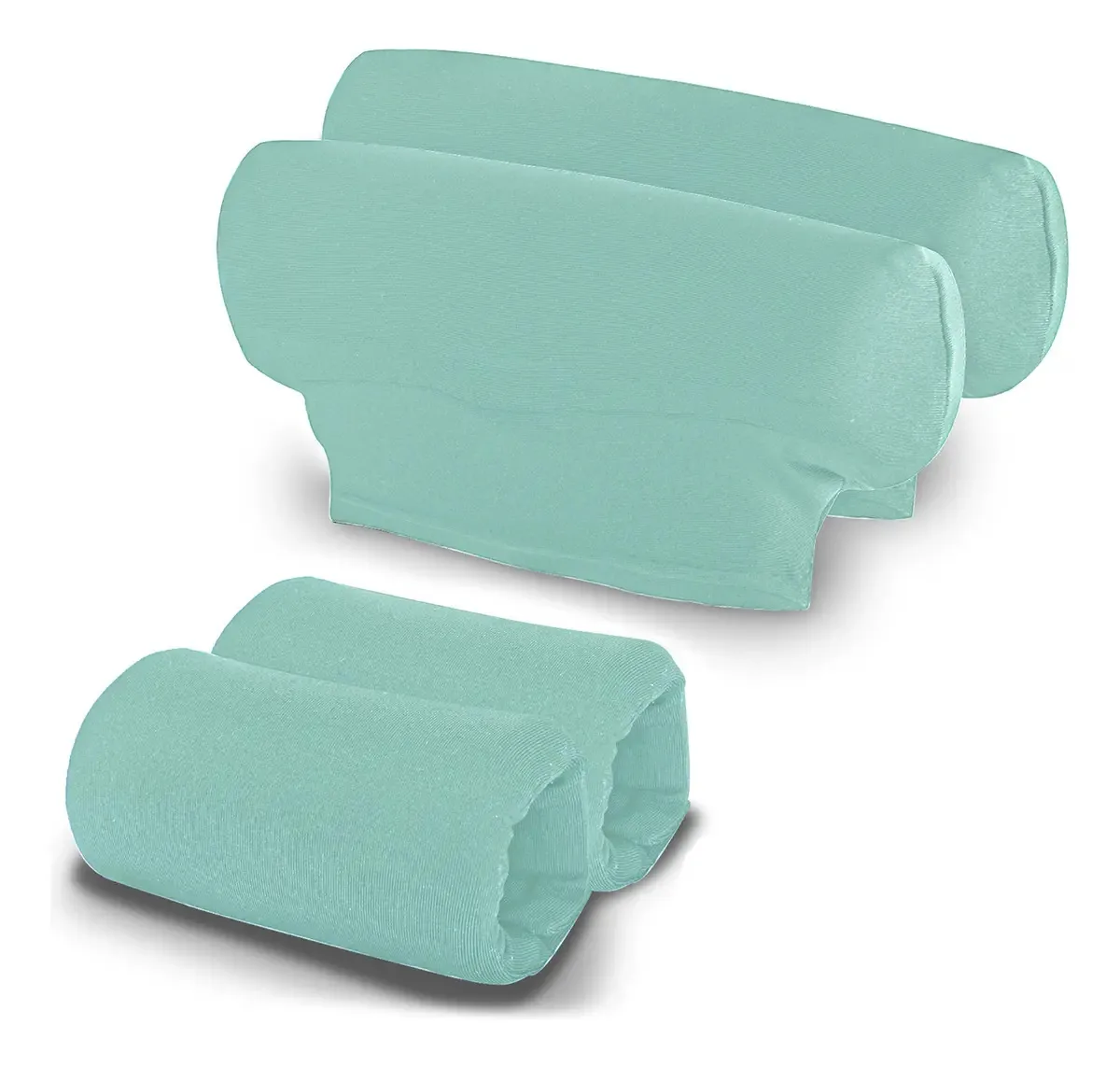 Almofadas universais de muleta e guidão com confortável cor azul