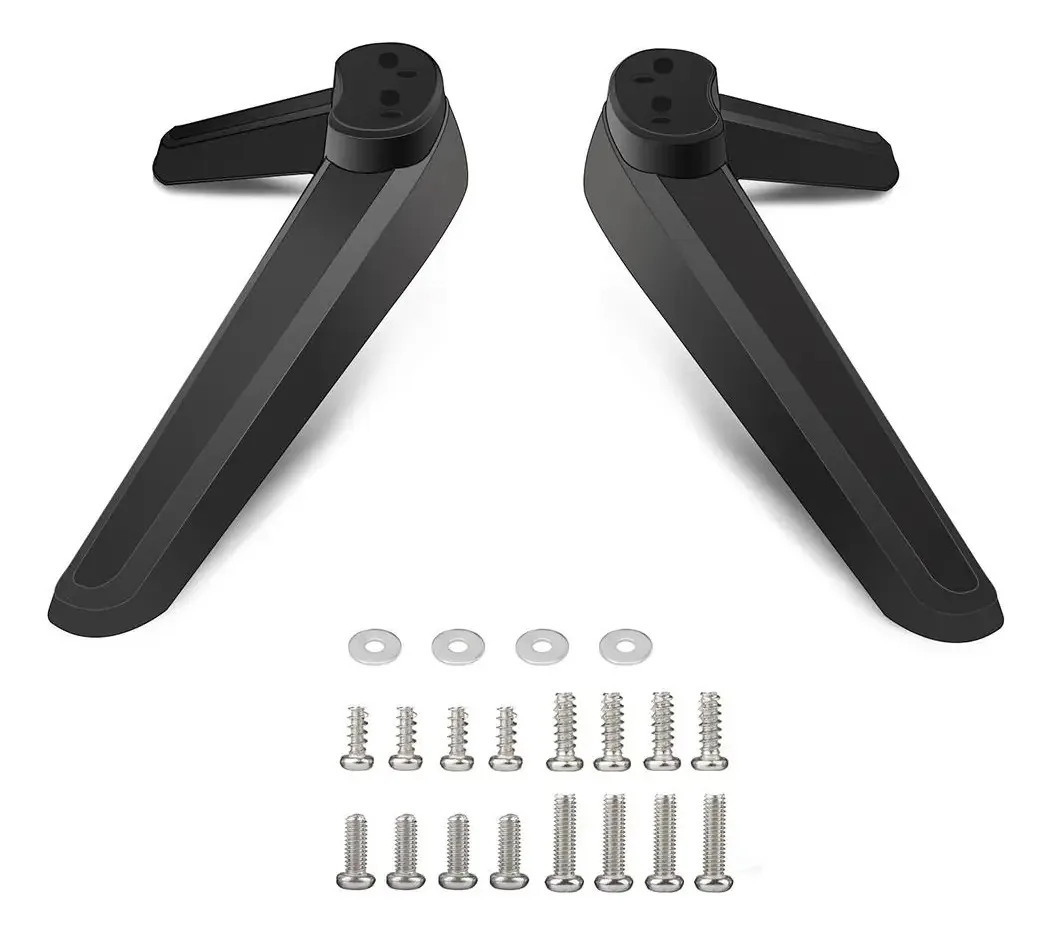 Pernas de pedestal de TV, 2 pernas de suporte de TV, mesa