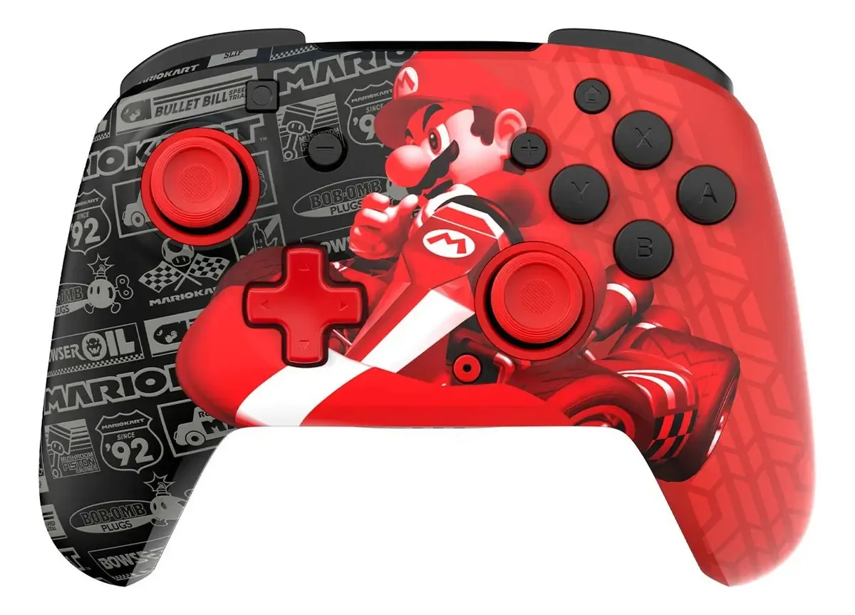Controlador com fio Turtle Beach Rematch Core para Xbox preto/vermelho