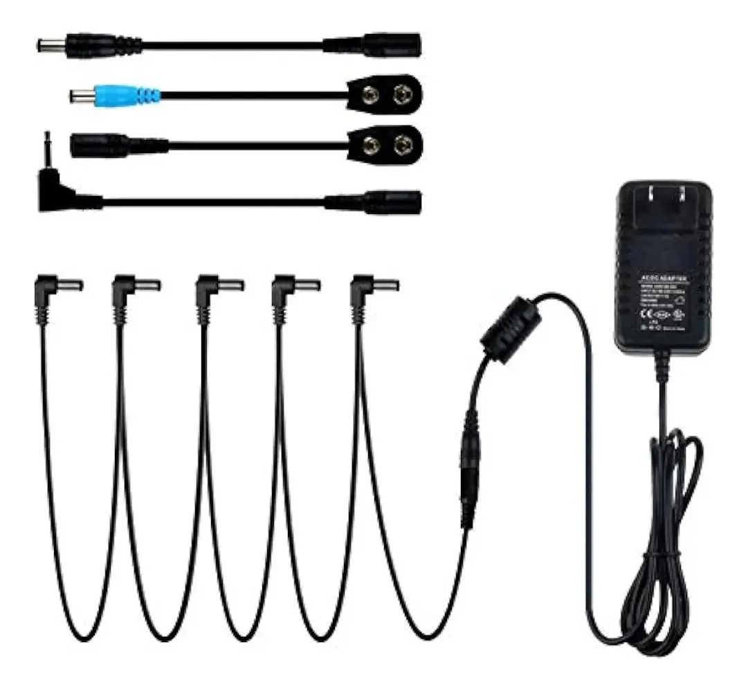 Pedal de potência para guitarra Azor 9V
