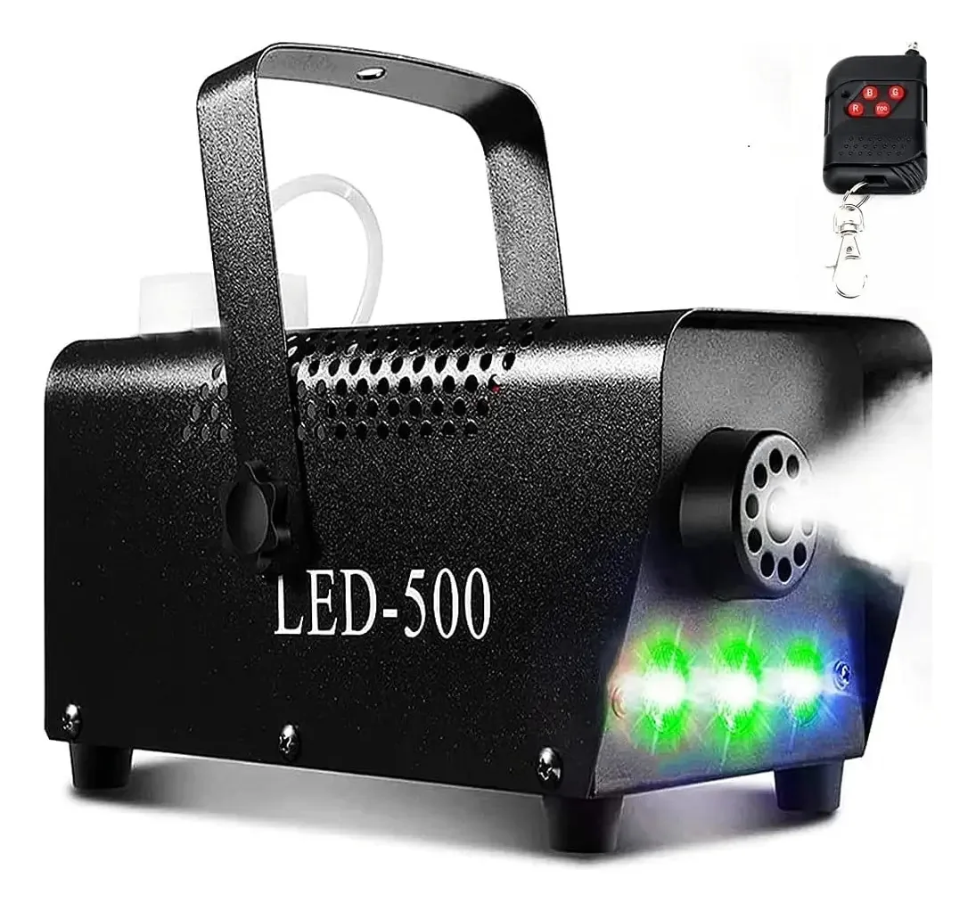 Máquina de fumaça de neblina, máquina de neblina de Halloween para fazer iluminação ambiente especial, máquina de fumaça para festas de DJ e casamentos de Natal