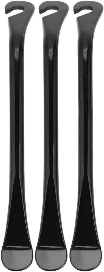 Capa de Troca para Bicicleta, 3 Unids Nível de Pneus para Bicicleta Portátil, Alavanca de Pneus em Aço Carbono Endurecido, Colher de Substituição de Pneus para Bicicleta para MT