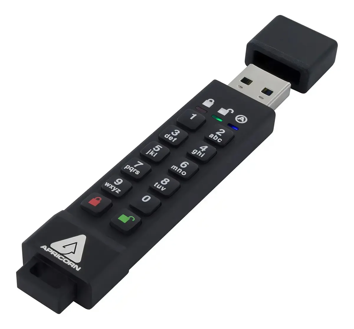 Chave segura Apricorn Aegis 3z 256 bits Aes Xts Hardware Cifrad