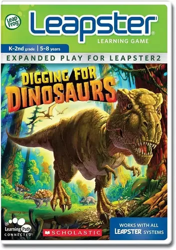 Jogo de aprendizagem Digging School para dinossauros