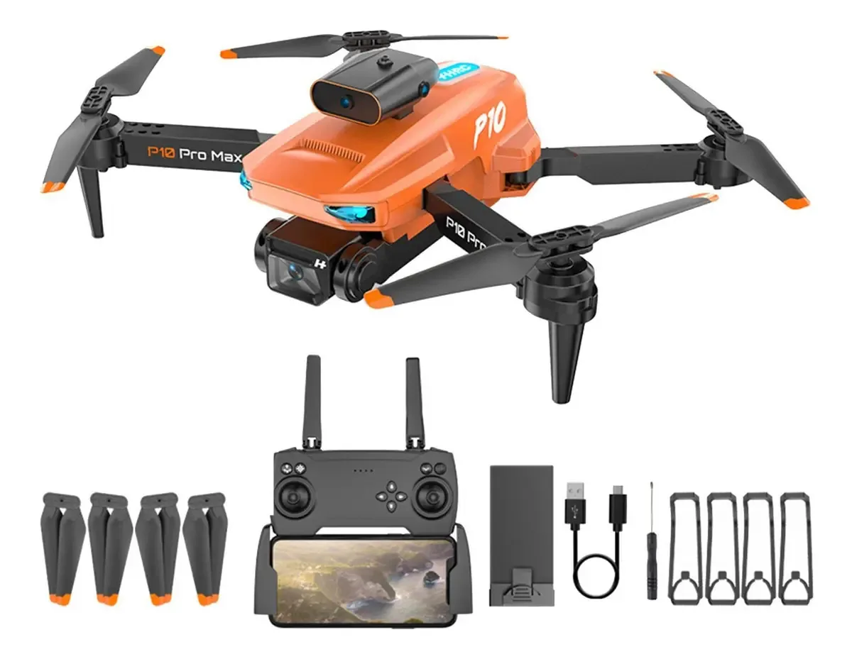 Sritob Drone Com Câmera | Drones 8k Com Transmissão De Vídeo,drones Aéreos Com Filmagem Estável E Evitação De Obstáculos Para Transmissão De Longo Alcance E Em Tempo Real