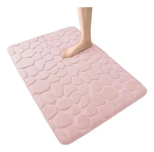 Tapete de banho absorvente de água antiderrapante ultramacio