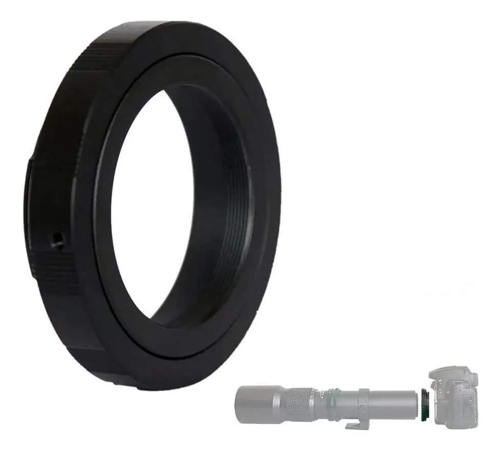 Anel Adaptador T-mount Para Câmeras Canon Ef/ef-s