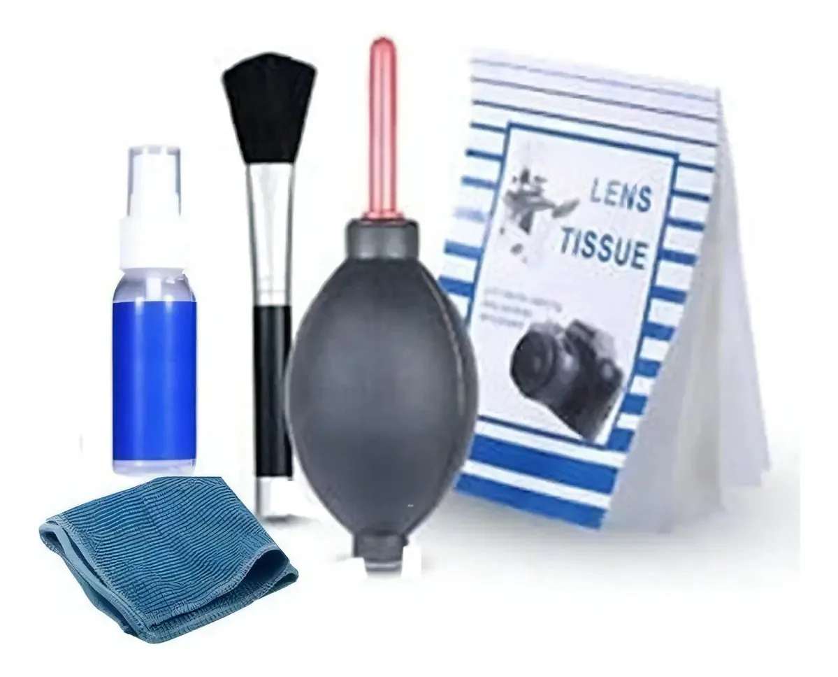 Kit de limpeza Goliath para câmeras e lentes DSLR