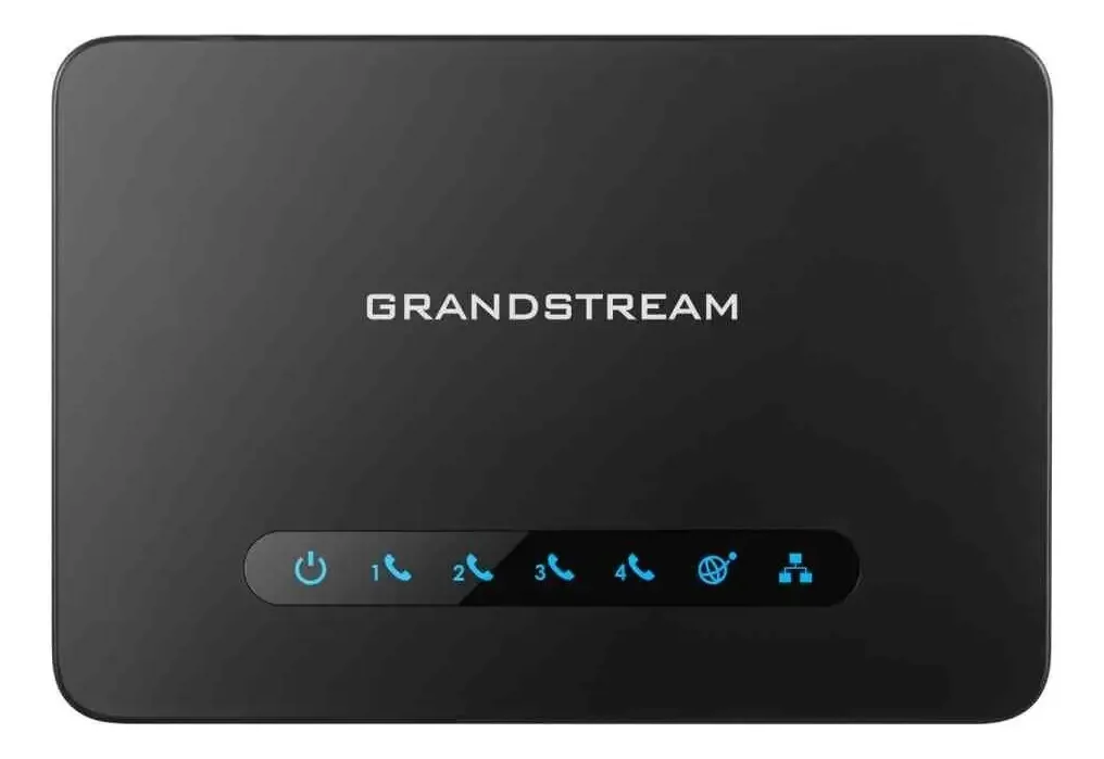 Adaptador Telefônico Analógico Grandstream HT814 4 Portas FXS VoIP