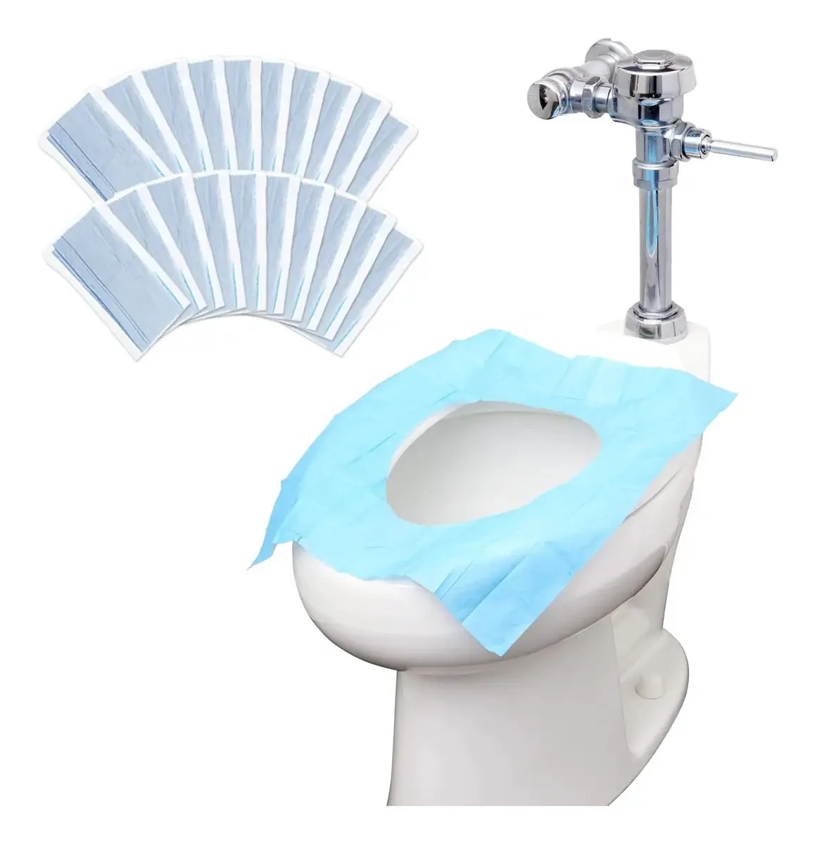 Capas de assento sanitário descartáveis Juvale 50 Uni