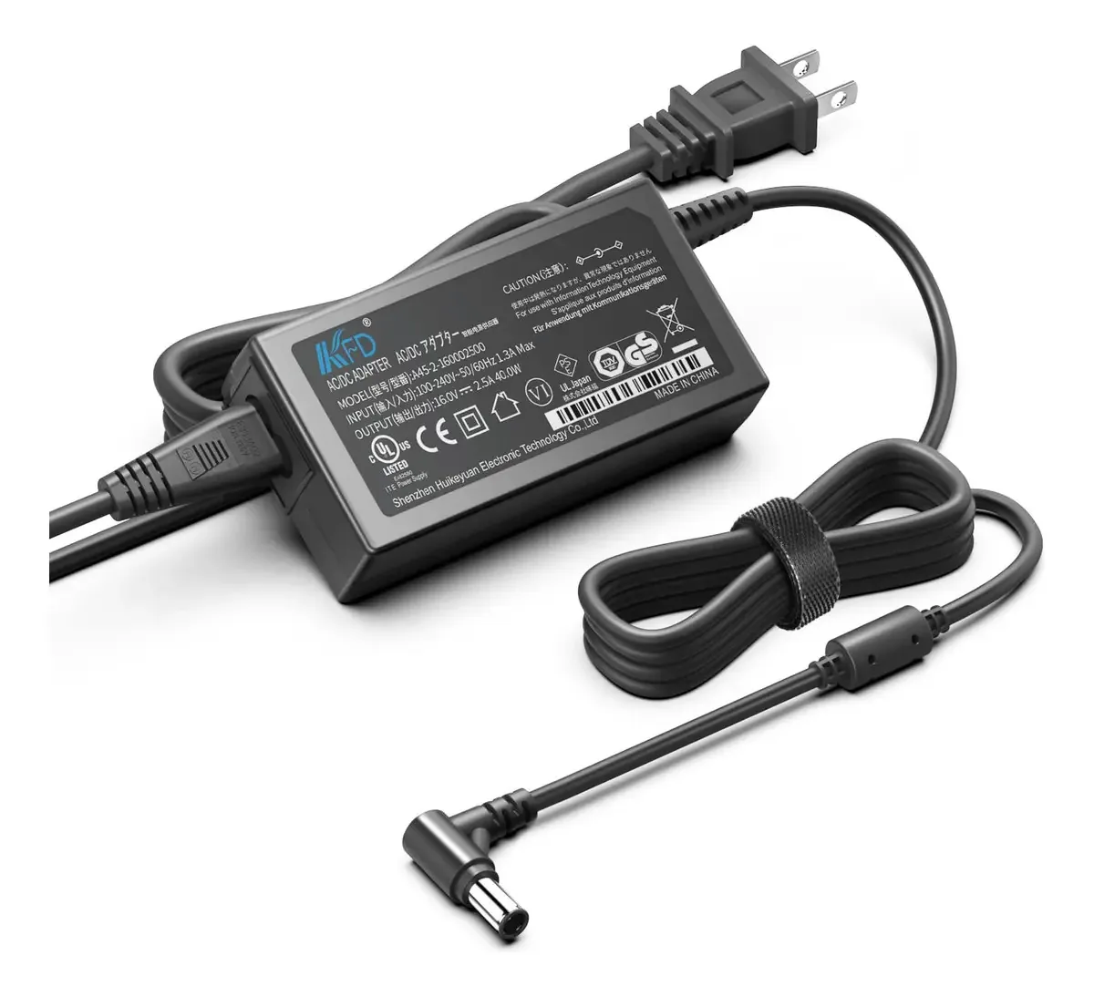 Adaptador Kfd 16 V CA CC para Fujitsu Scansnap Ix1500 Scanner Ix500 Ix1400 Ix1600 Sv600 S510 S500 S510m S500m Deluxe Bundle Scanner de Documentos Carregador de Cabo de Alimentação P/n: Pa03656-b005