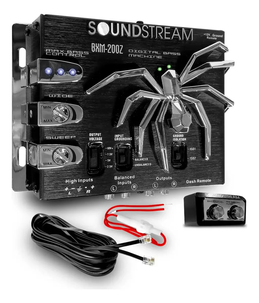 Epicentro Restorador Bass (Crossover) Transmissão sonora BXM-200z